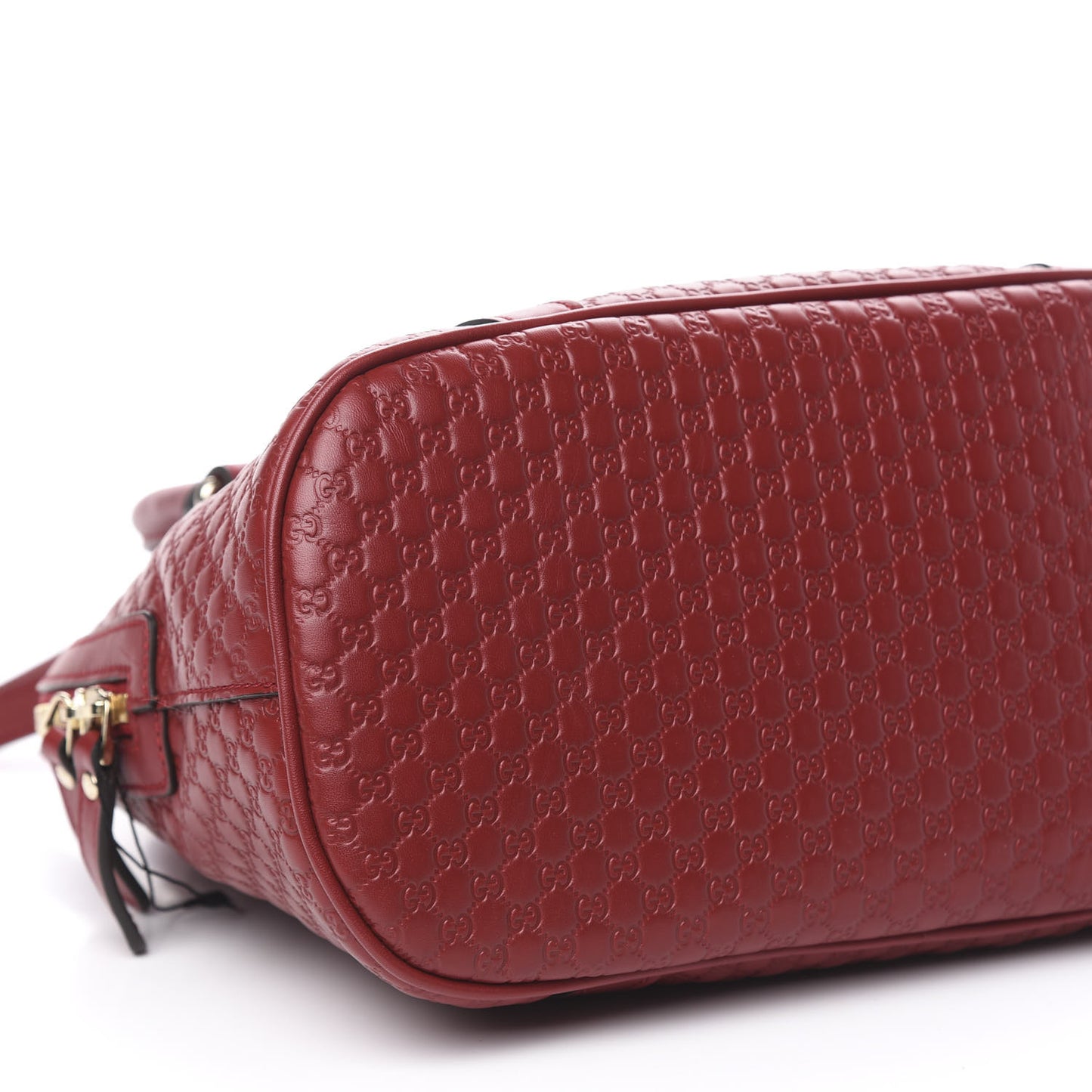 Microguccissima Medium Dome Bag Red