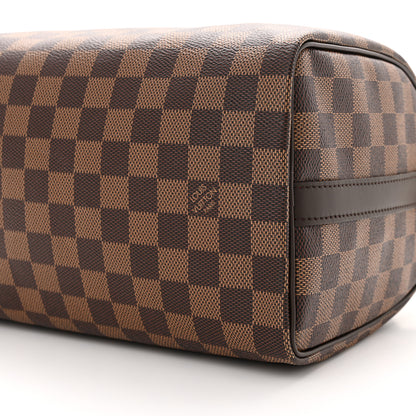 Louis Vuitton Damier Ebene Speedy Bandouliere 25 10 of 11