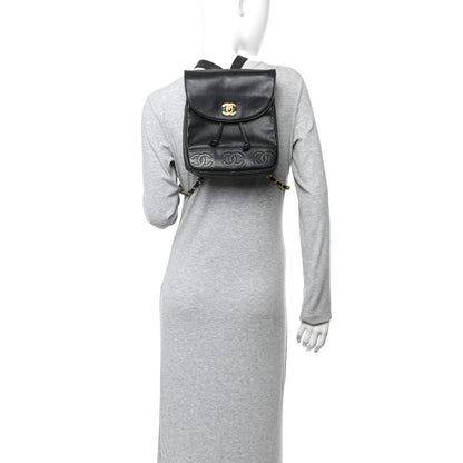 Chanel Caviar CC Backpack Black 2 of 10