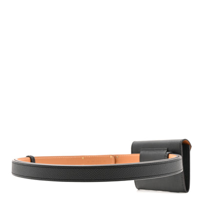 Hermes Epsom Kelly Pocket Belt Black 2 of 4