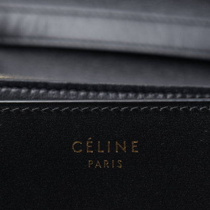 Celine Box Calfskin Medium Classic Box Flap Bag Black 5 of 20