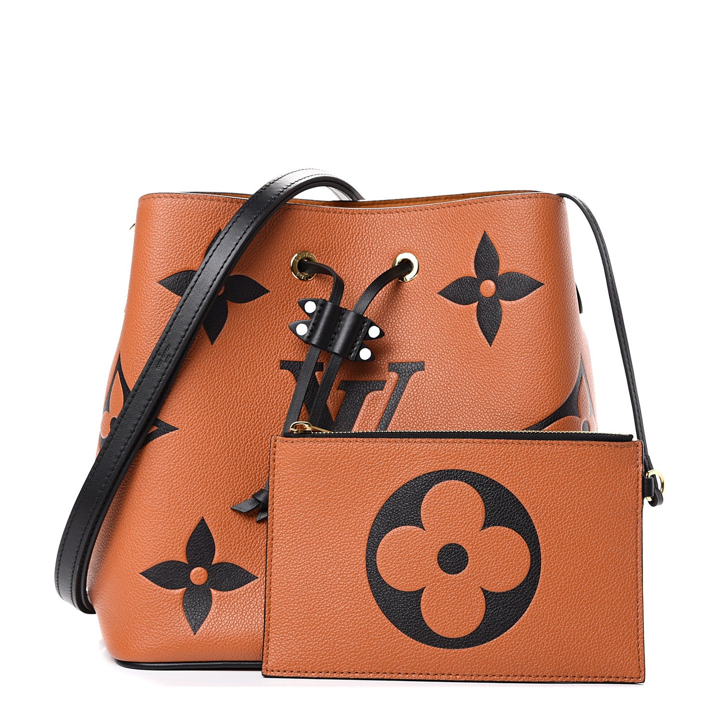 Empreinte Monogram Giant Crafty Neonoe MM Caramel Black