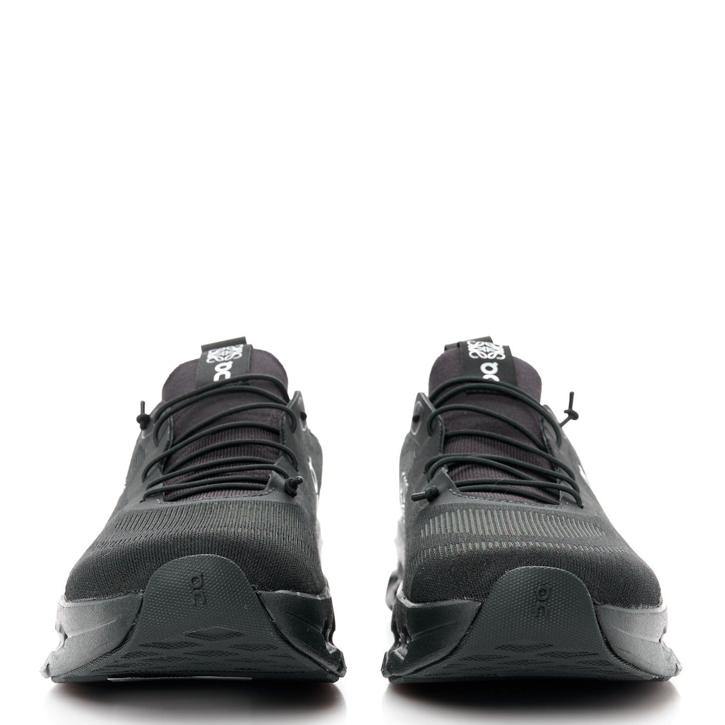 X ON Canvas Mesh Cloudtilt Sneakers 39 Black