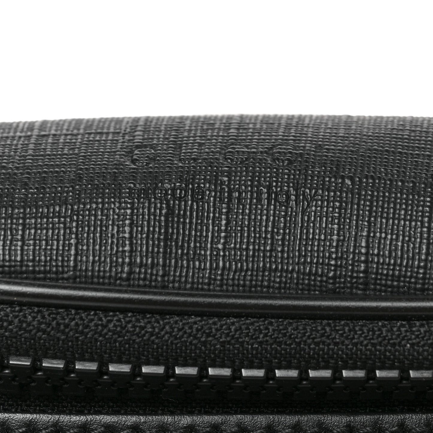 GG Supreme Monogram Belt Bag Black