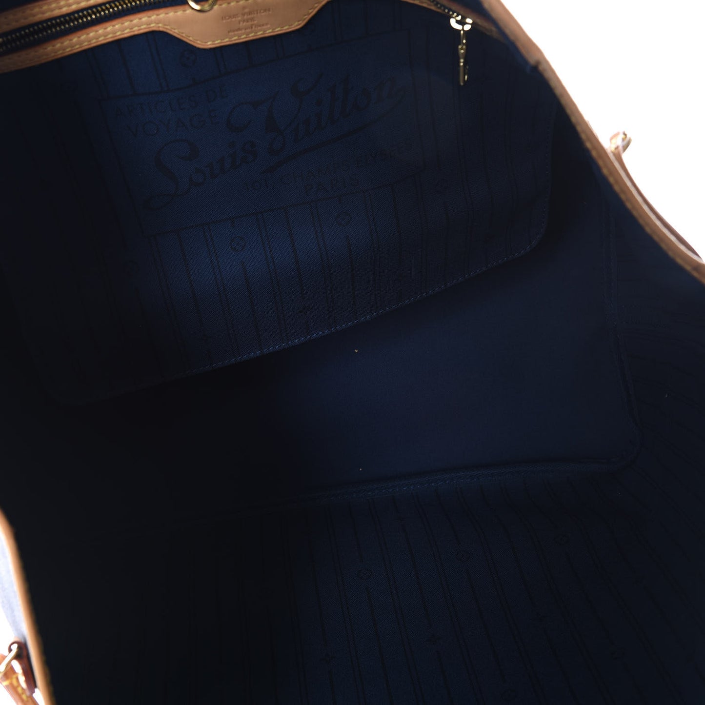 Monogram My LV Heritage Neverfull GM Blue Marine Gris