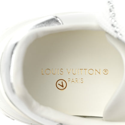 Louis Vuitton Monogram PVC Time Out Sneakers 39 Silver 8 of 9