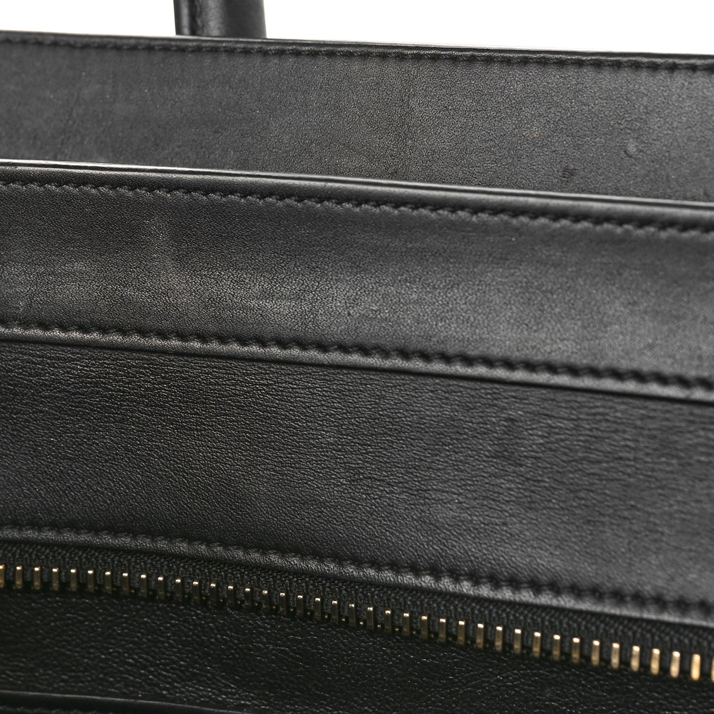Smooth Calfskin Mini Luggage Black