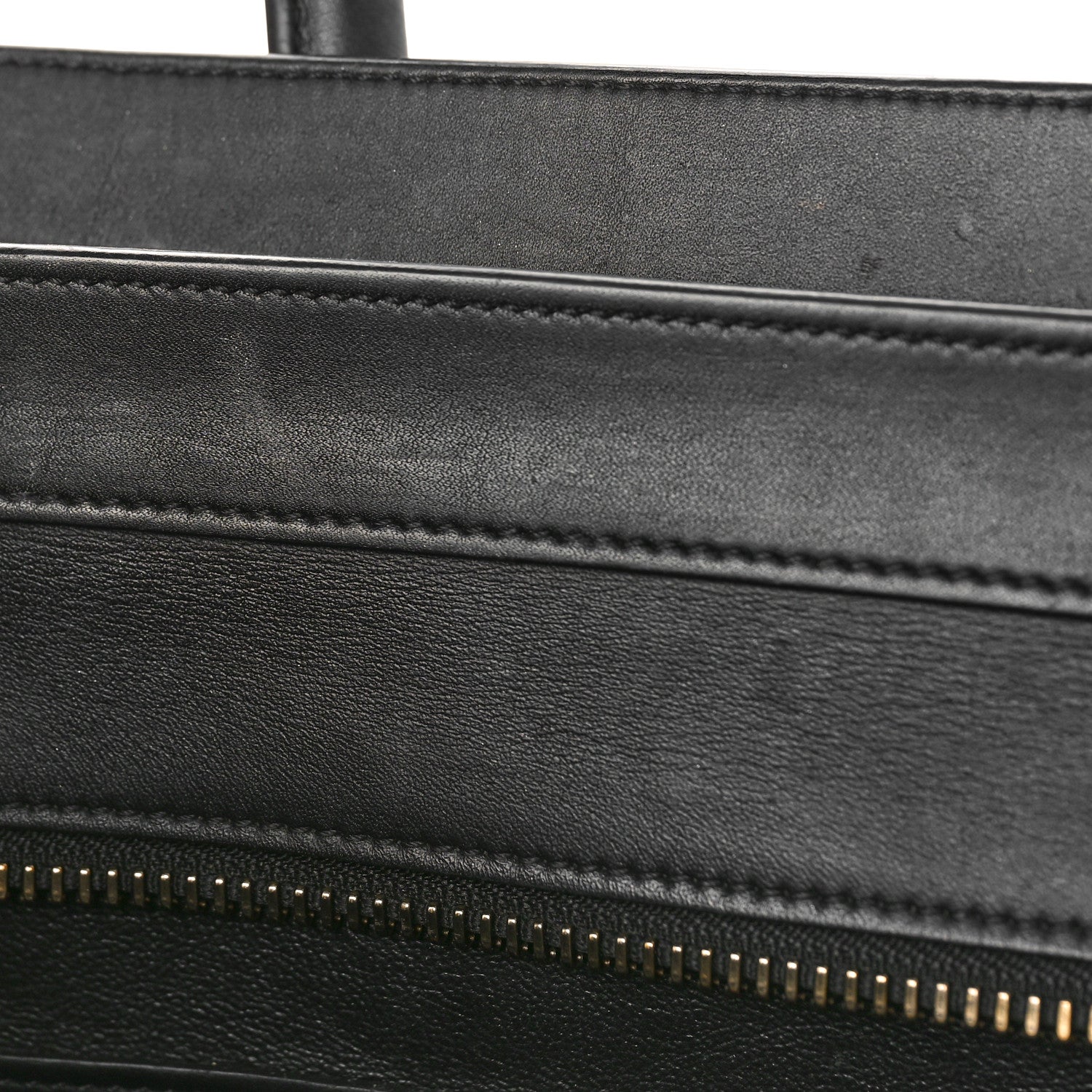 Celine Smooth Calfskin Mini Luggage Black 10 of 15