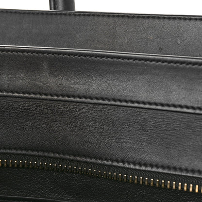 Celine Smooth Calfskin Mini Luggage Black 10 of 15