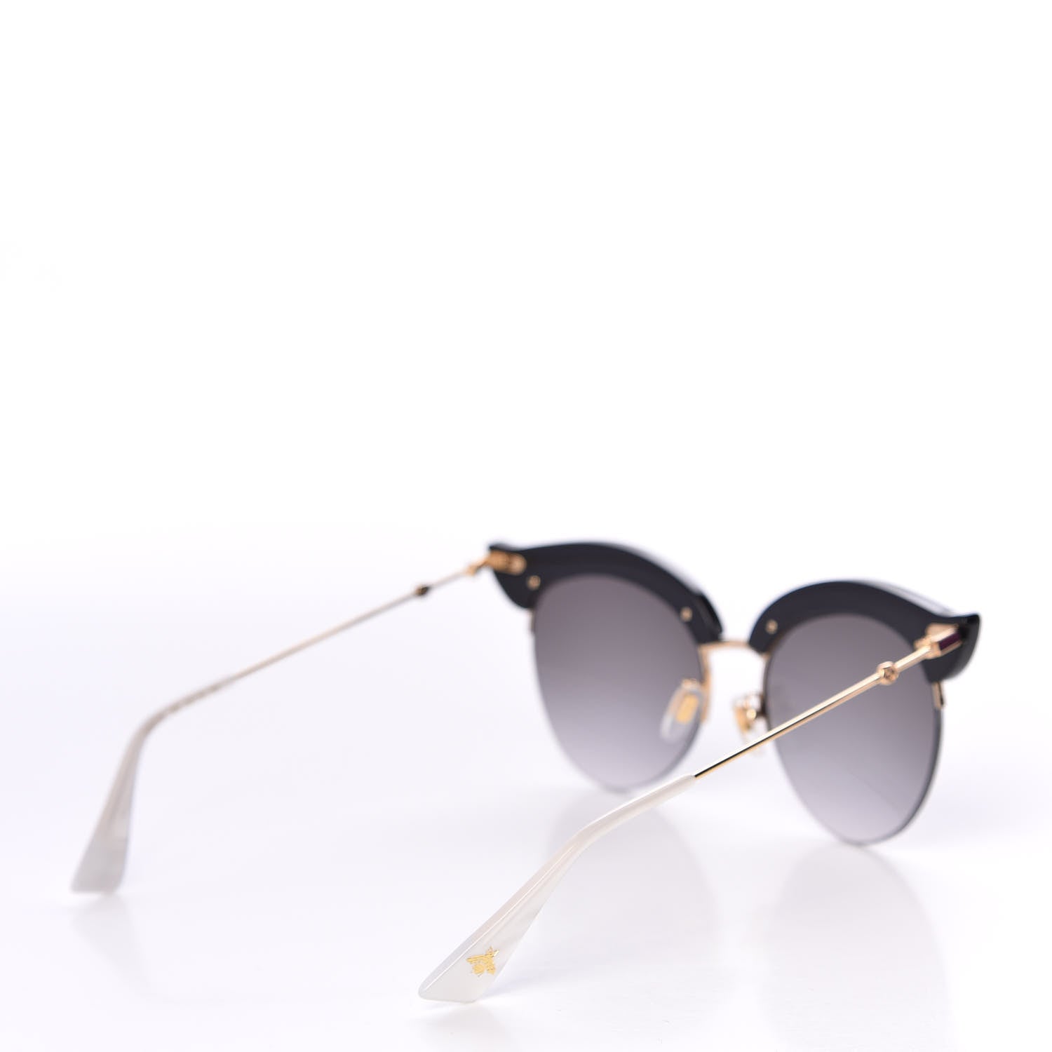 Gucci Pearl Cat Eye Sunglasses GG0212S Black 4 of 8