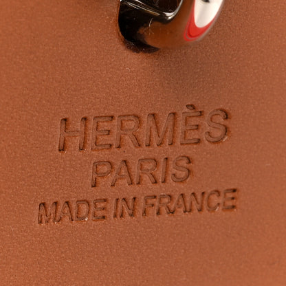 Hermes Vache Hunter Toile Herbag Zip 31 PM Capucine Fauve 8 of 10
