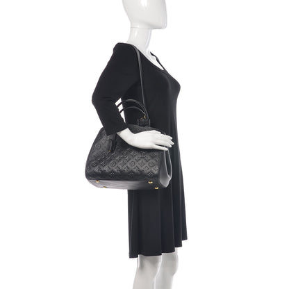 Louis Vuitton Empreinte Montaigne MM Black 2 of 9