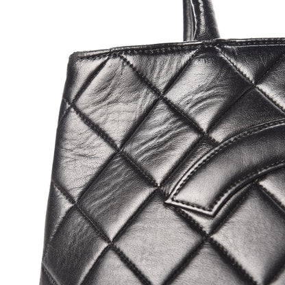Chanel Lambskin Quilted Medallion Tote Black 13 of 13