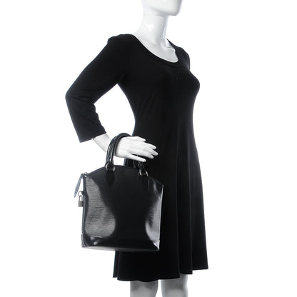 Louis Vuitton Epi Lockit Black 2 of 11
