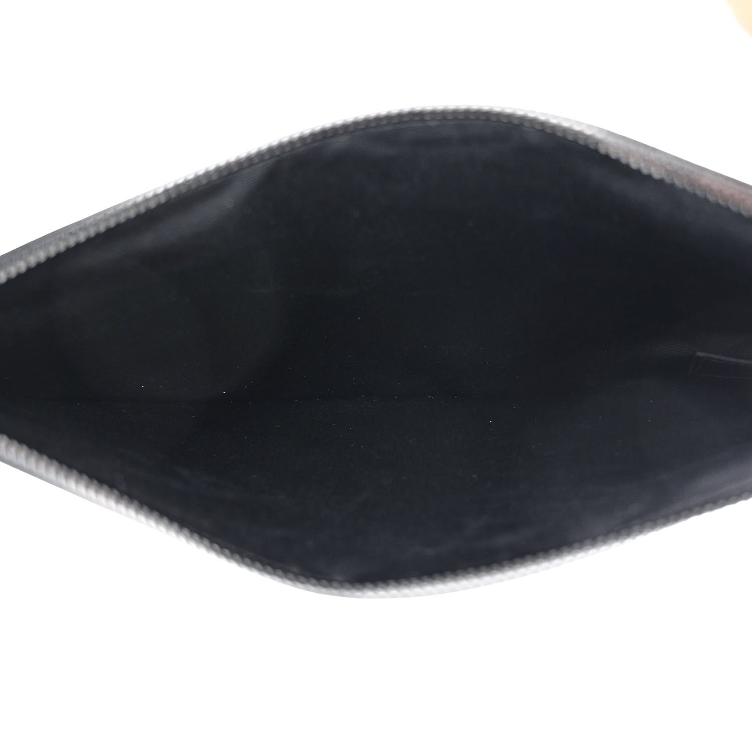 Saint Laurent Grained Calfskin Topstitch Small Sac De Jour Black Porcelain 7 of 12