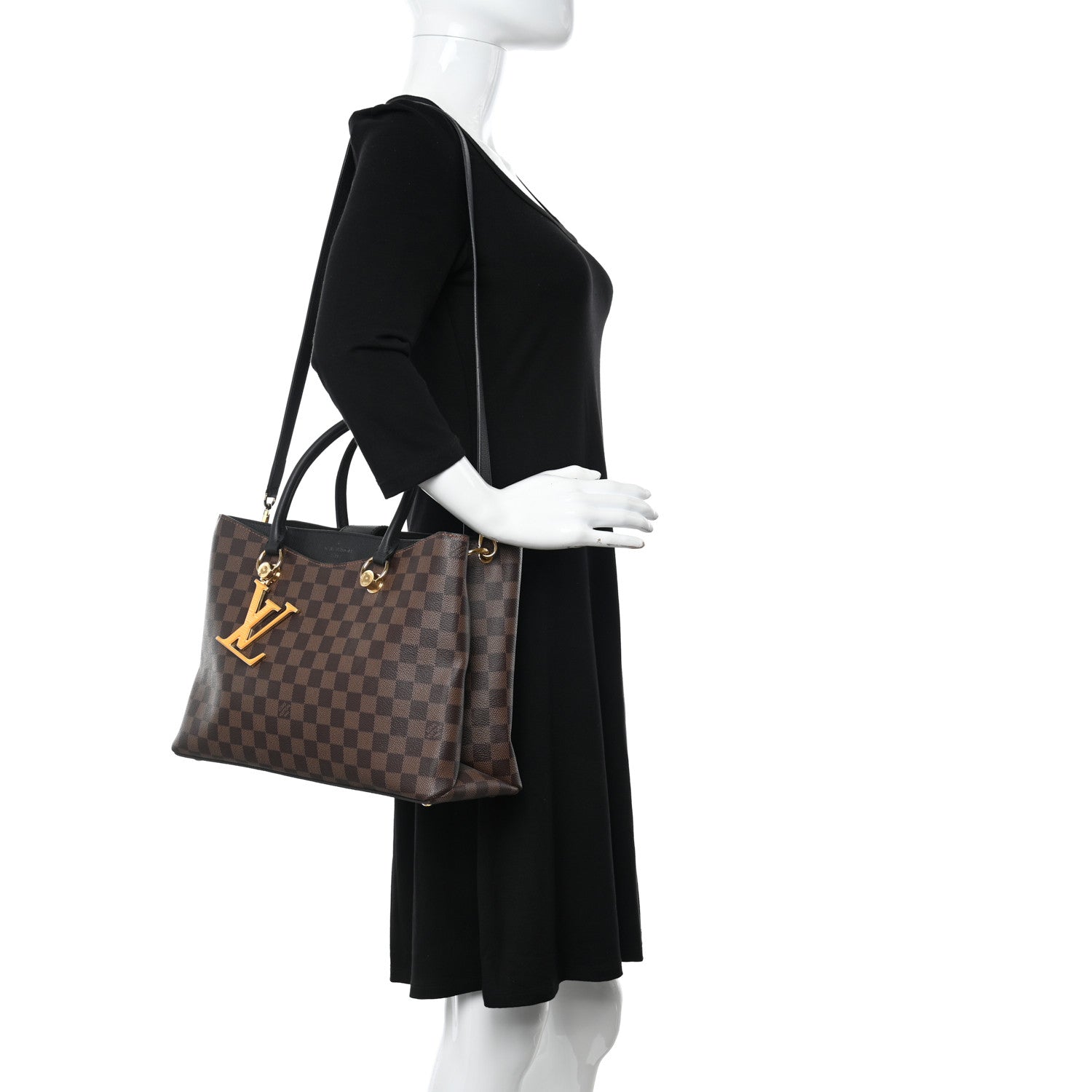 Louis Vuitton Damier Ebene LV Riverside Black 2 of 10
