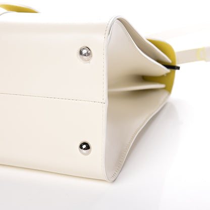 Delvaux Boxed Calfskin MM Magic Brillant Satchel Ivory 6 of 10
