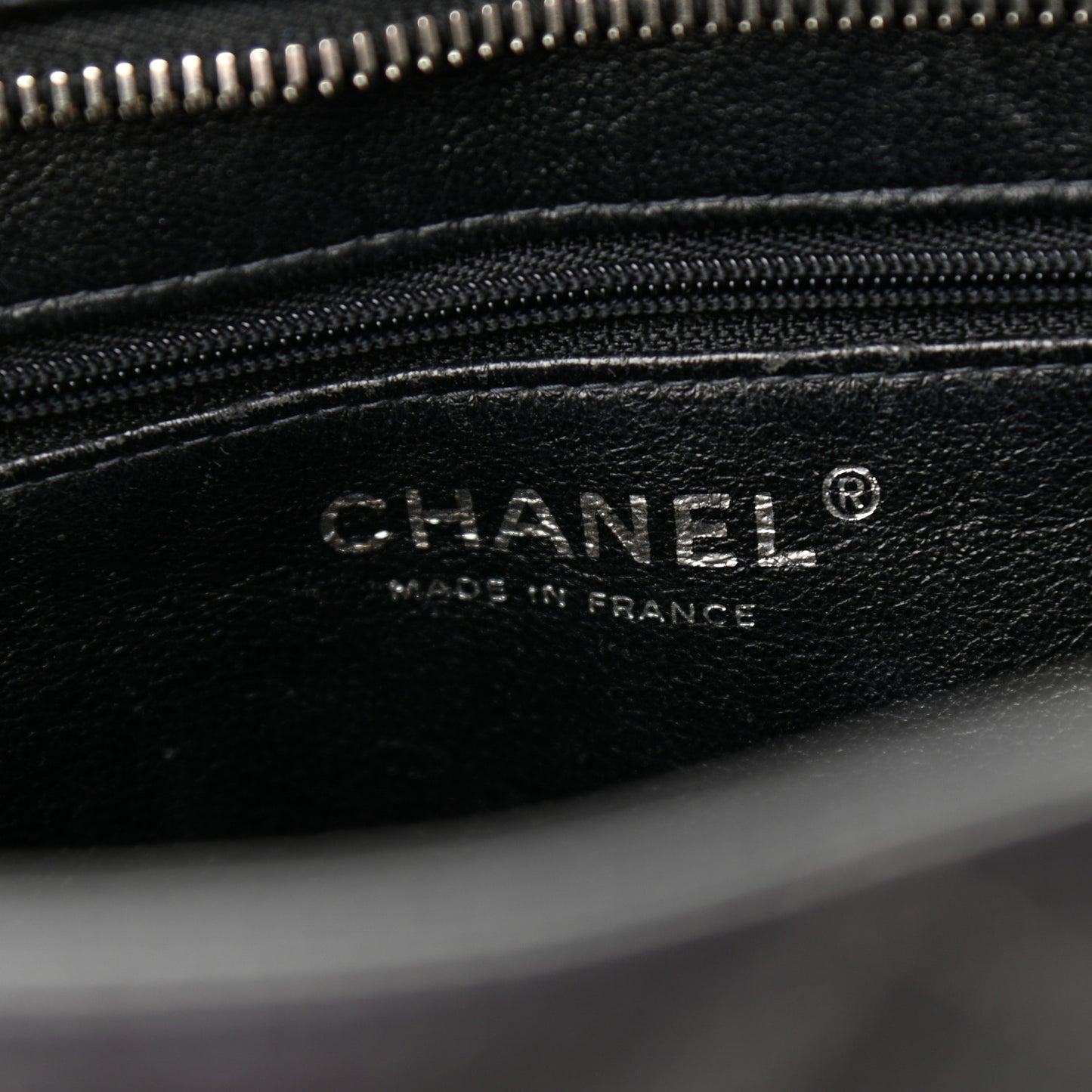 Caviar Quilted Medallion Tote Black