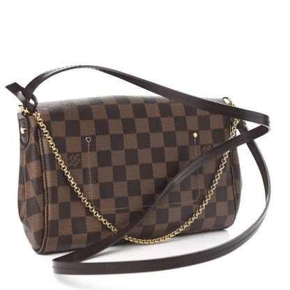 Louis Vuitton Damier Ebene Favorite MM 2 of 11