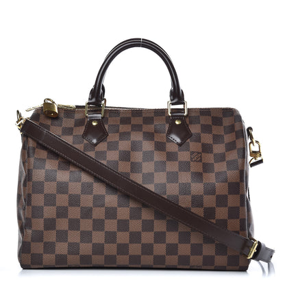 Louis Vuitton Damier Ebene Speedy Bandouliere 30 1 of 14