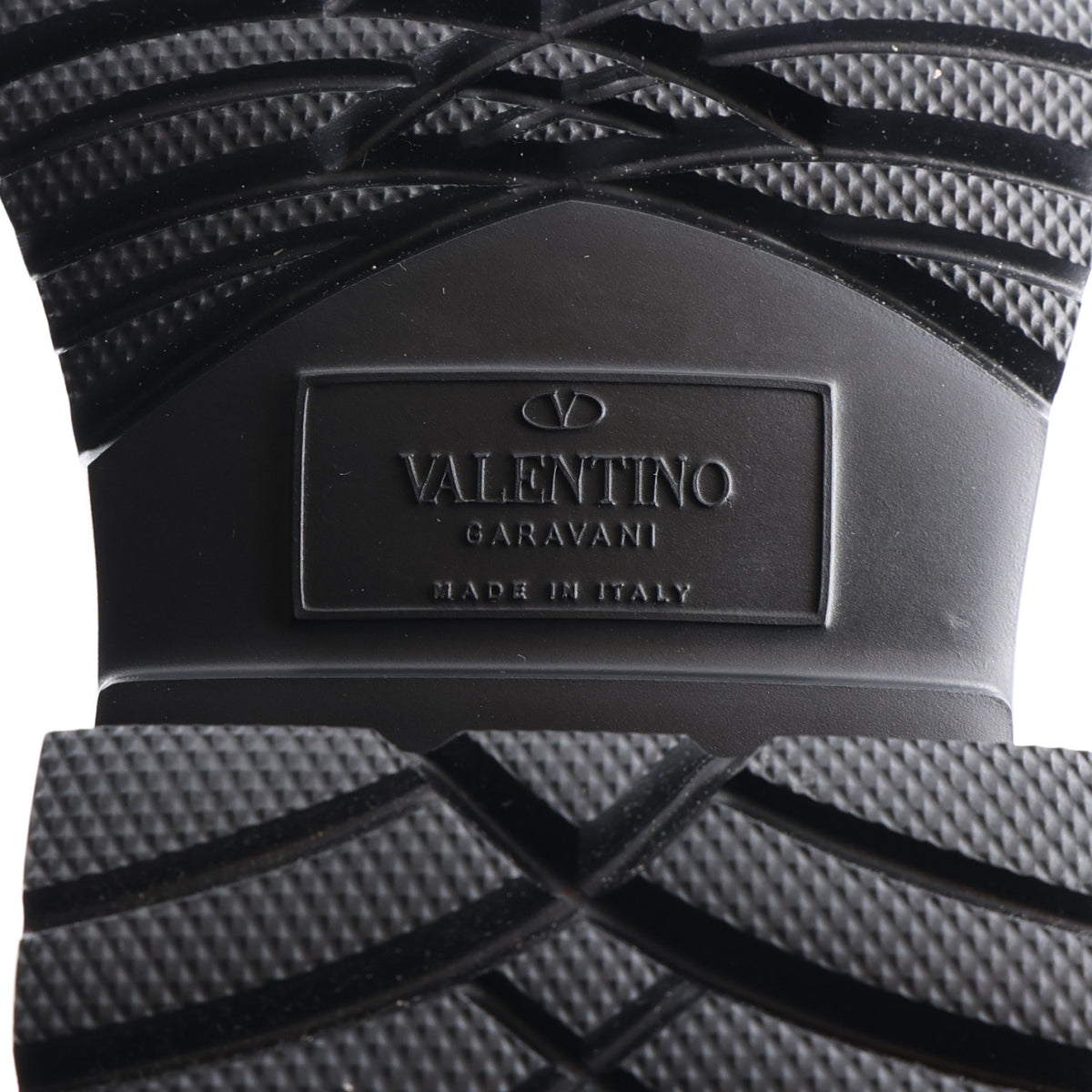 Valentino Garavani Rubber Atelier 03 Rose Edition 30/50mm Tall Rainboots 35 Black 8 of 10