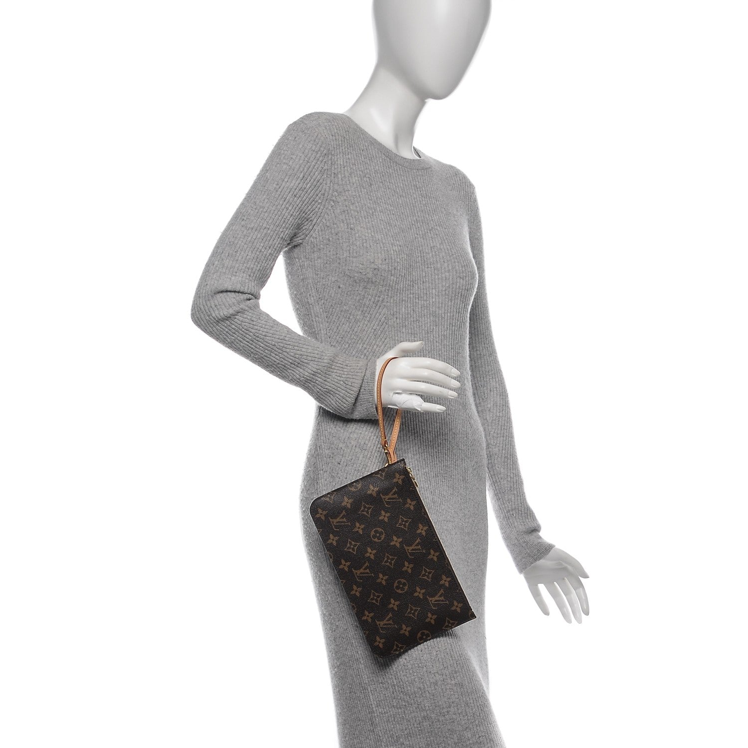 Louis Vuitton Monogram Neverfull MM GM Pochette 2 of 6