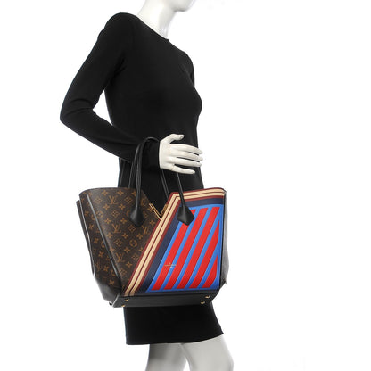 Louis Vuitton Calfskin Monogram Kimono Tote MM 2 of 7