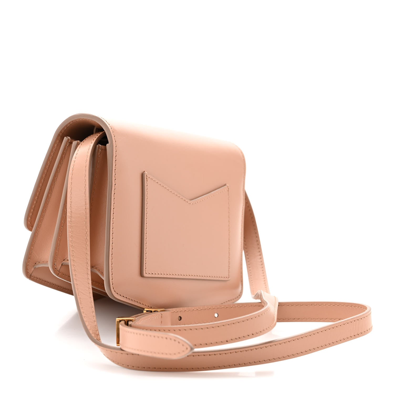 Alaia Calfskin Small Le Papa Crossbody Rose 3 of 10