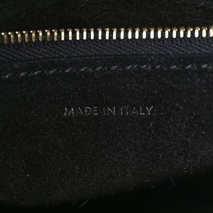 Celine Soft Grained Calfskin Small Sangle Bucket Bag Black 6 of 8