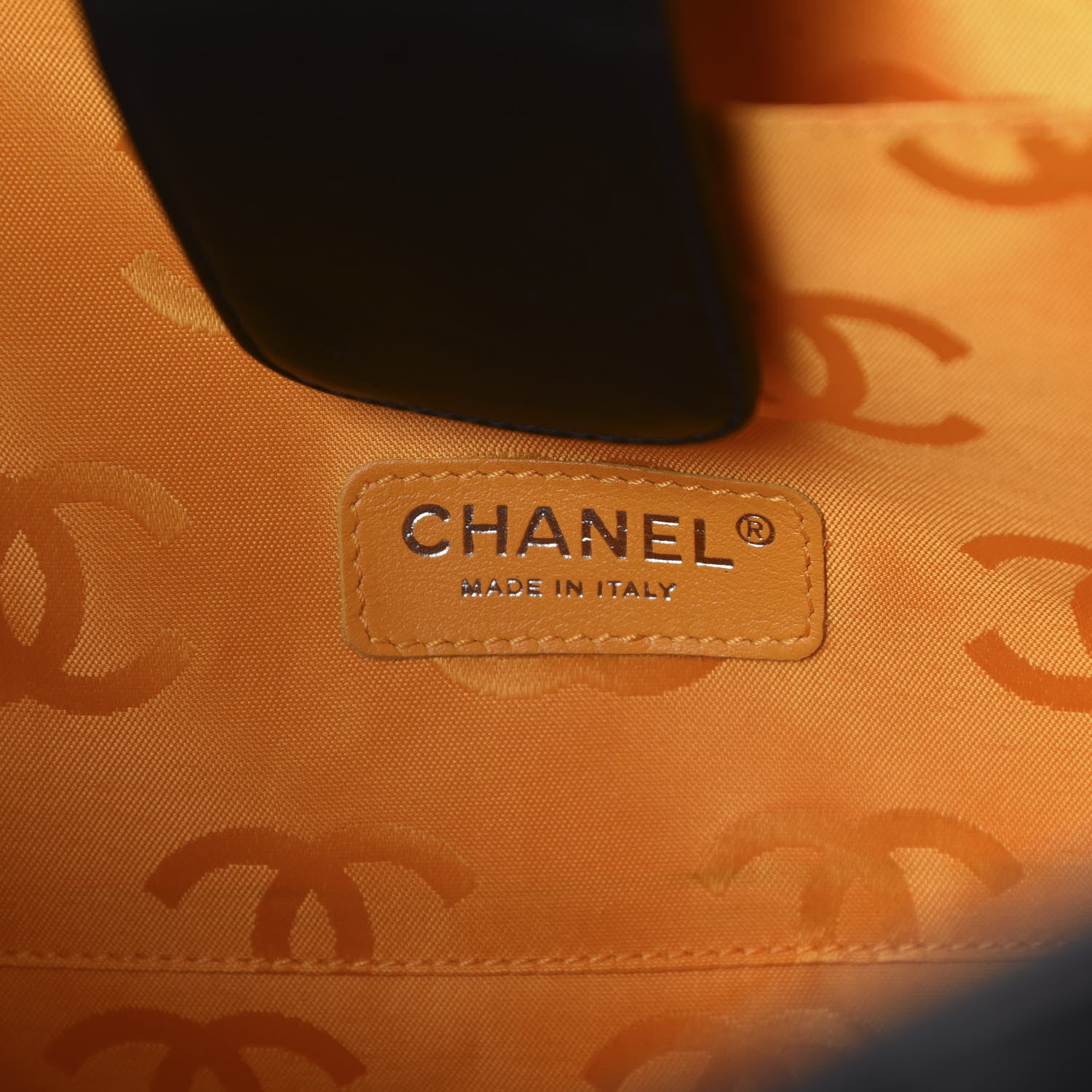 Chanel Calfskin Quilted Large Cambon Bag Black 8 of 12