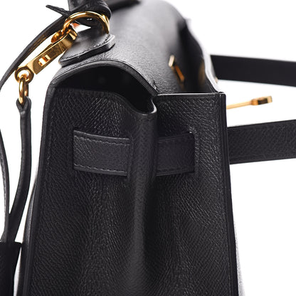 Hermes Epsom Kelly Sellier 28 Black 14 of 37