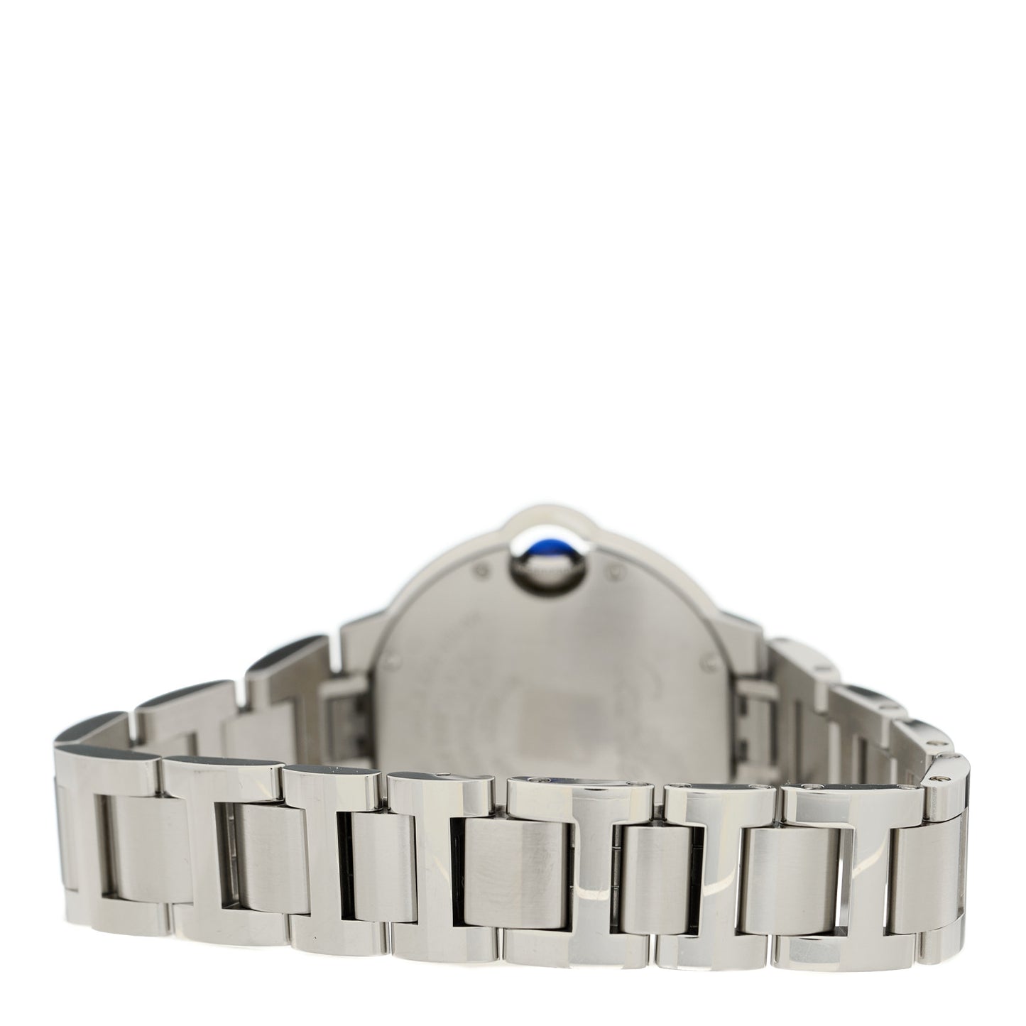 Stainless Steel Diamond Bezel 33mm Ballon Bleu De Cartier Automatic Watch