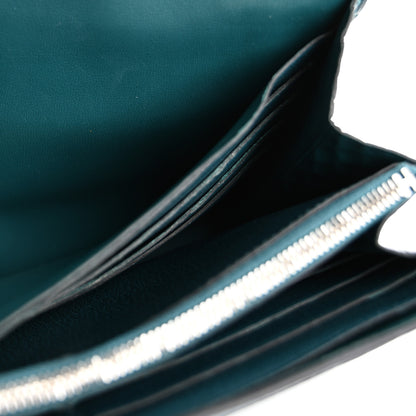 Hermes Shiny Alligator Enamel Constance Wallet Colvert 9 of 16