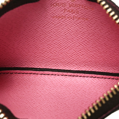 Louis Vuitton Monogram 2022 Christmas Animation Paris Key Pouch Pink 5 of 7