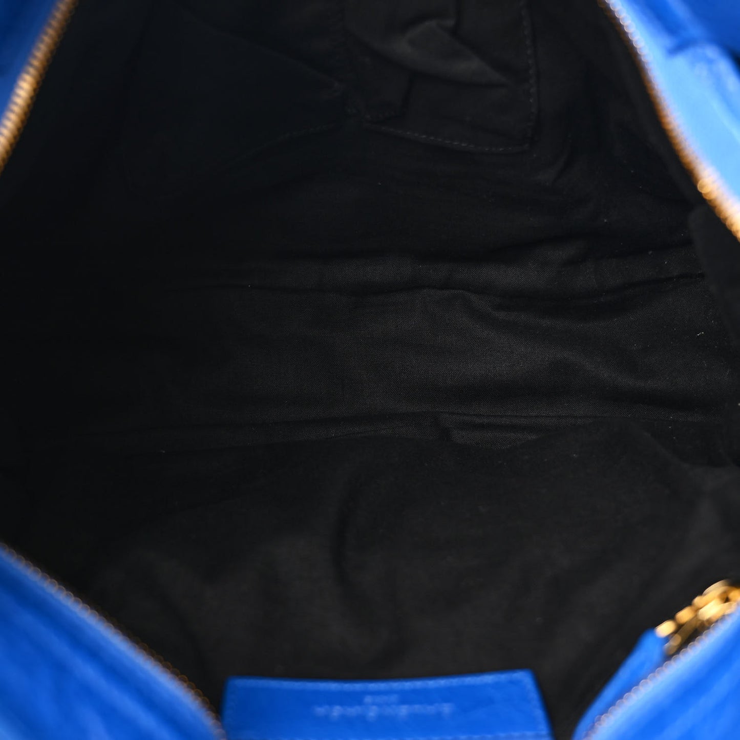 Agneau Giant 12 Gold Hardware City Bleu Lazuli