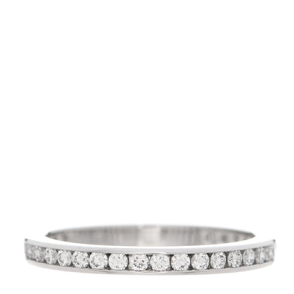 Tiffany Platinum Diamond 2mm Full Circle Wedding Band Ring 50 5.5 3 of 4