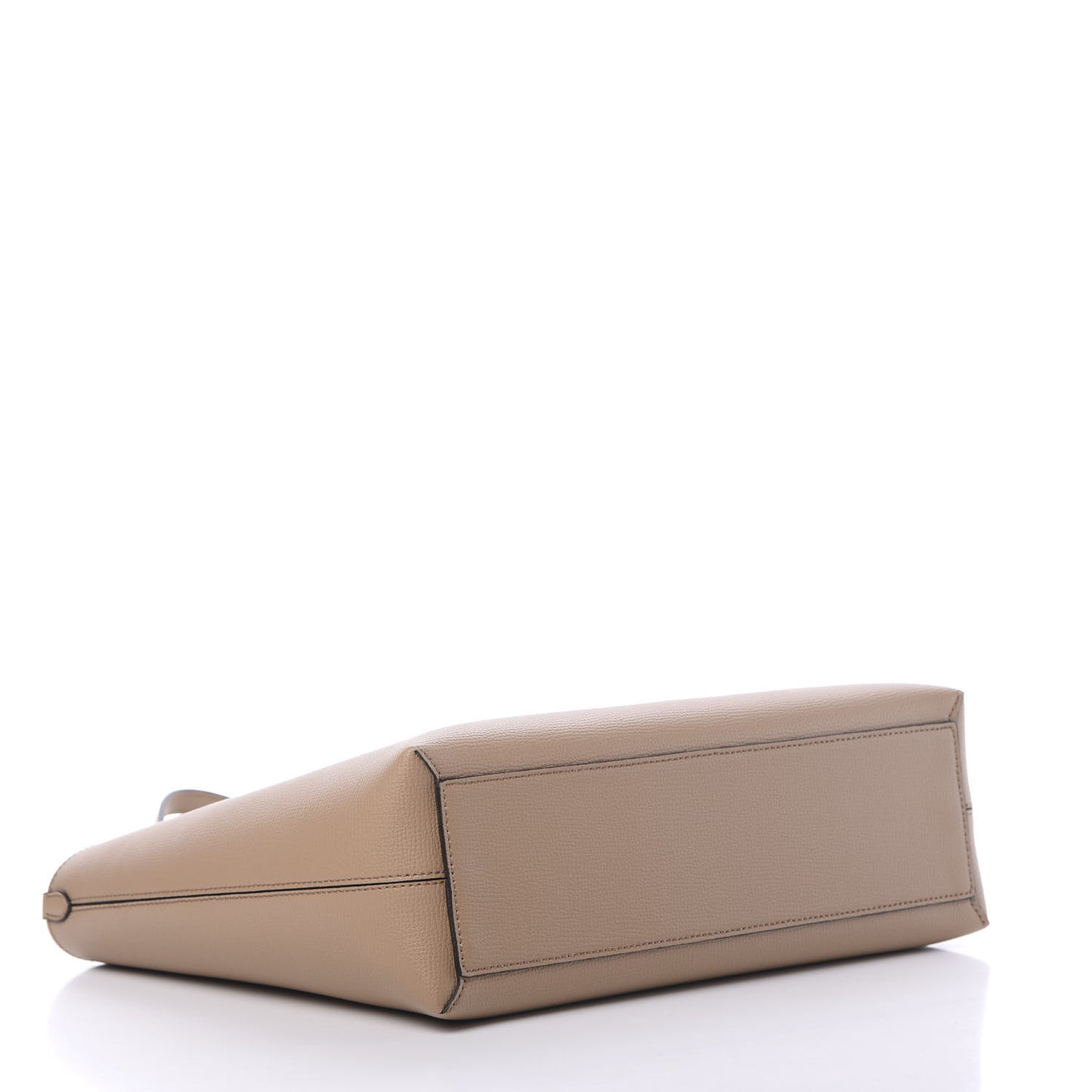 Haymarket Check Small Reversible Tote Mid Camel