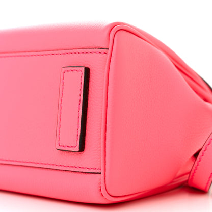 Versace Grained Calfskin Small Chain La Medusa Top Handle Bag Pink 9 of 10