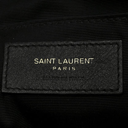 Saint Laurent Calfskin Matelasse Monogram Lou Camera Bag Dark Beige 6 of 10
