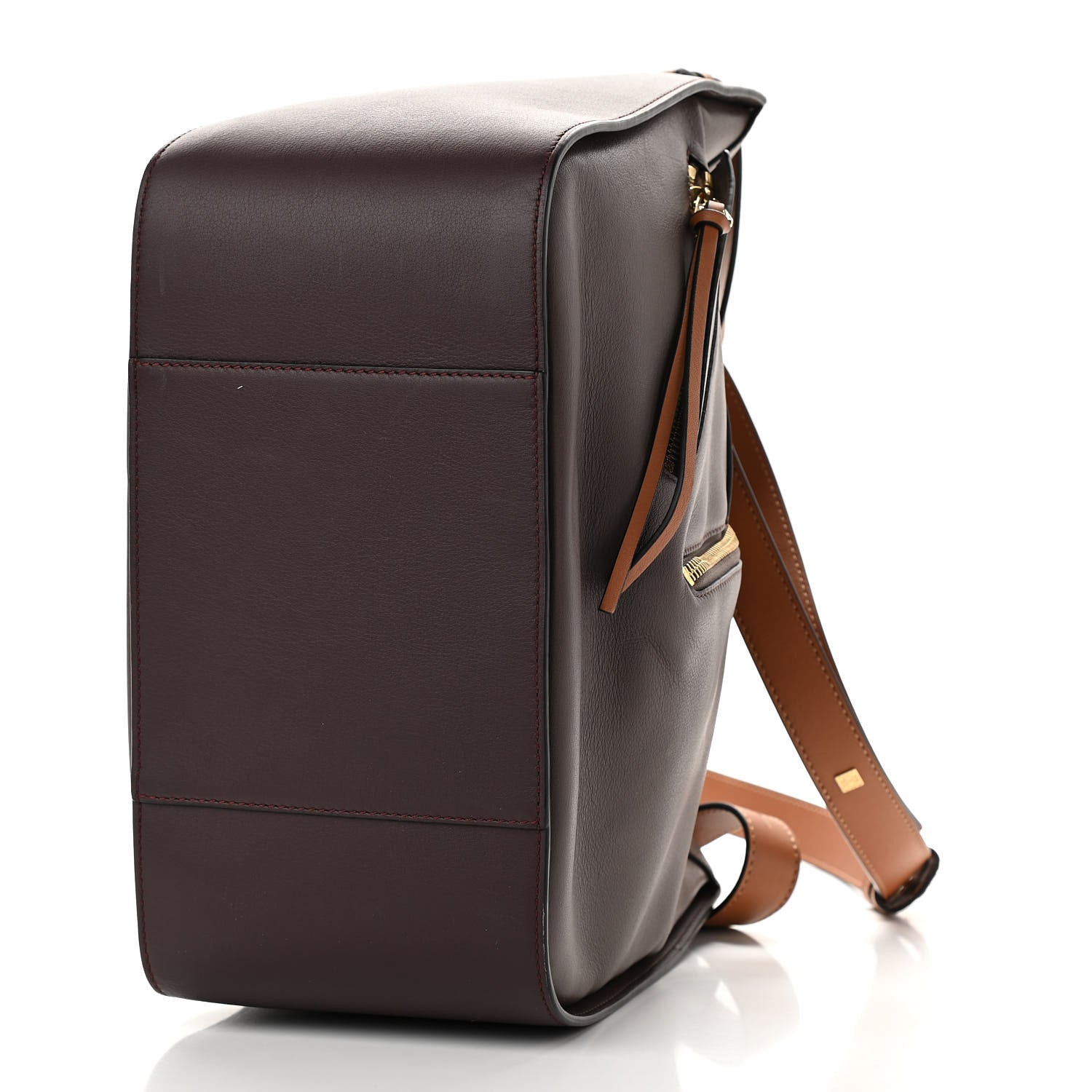 Loewe Calfskin Small Hammock Shoulder Bag Oxblood Tan 9 of 10
