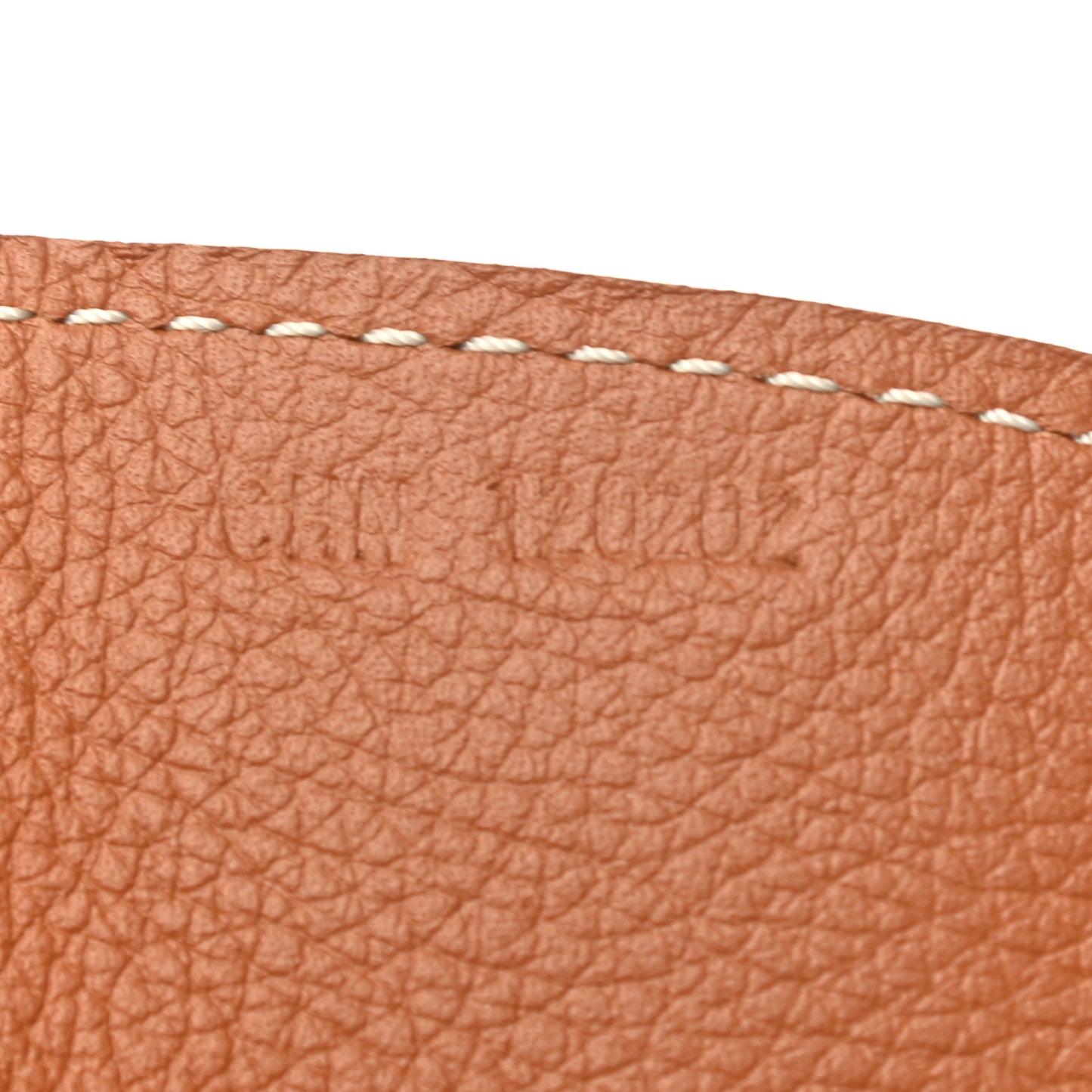 Calfskin Bag Clip Gold