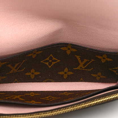 Louis Vuitton Monogram Emilie Wallet Rose Ballerine 4 of 6