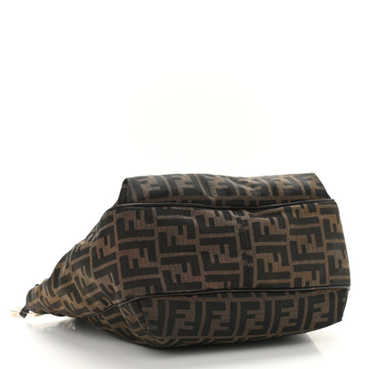 Fendi Zucca Small Chef Shopping Tote Tobacco Moro 4 of 20