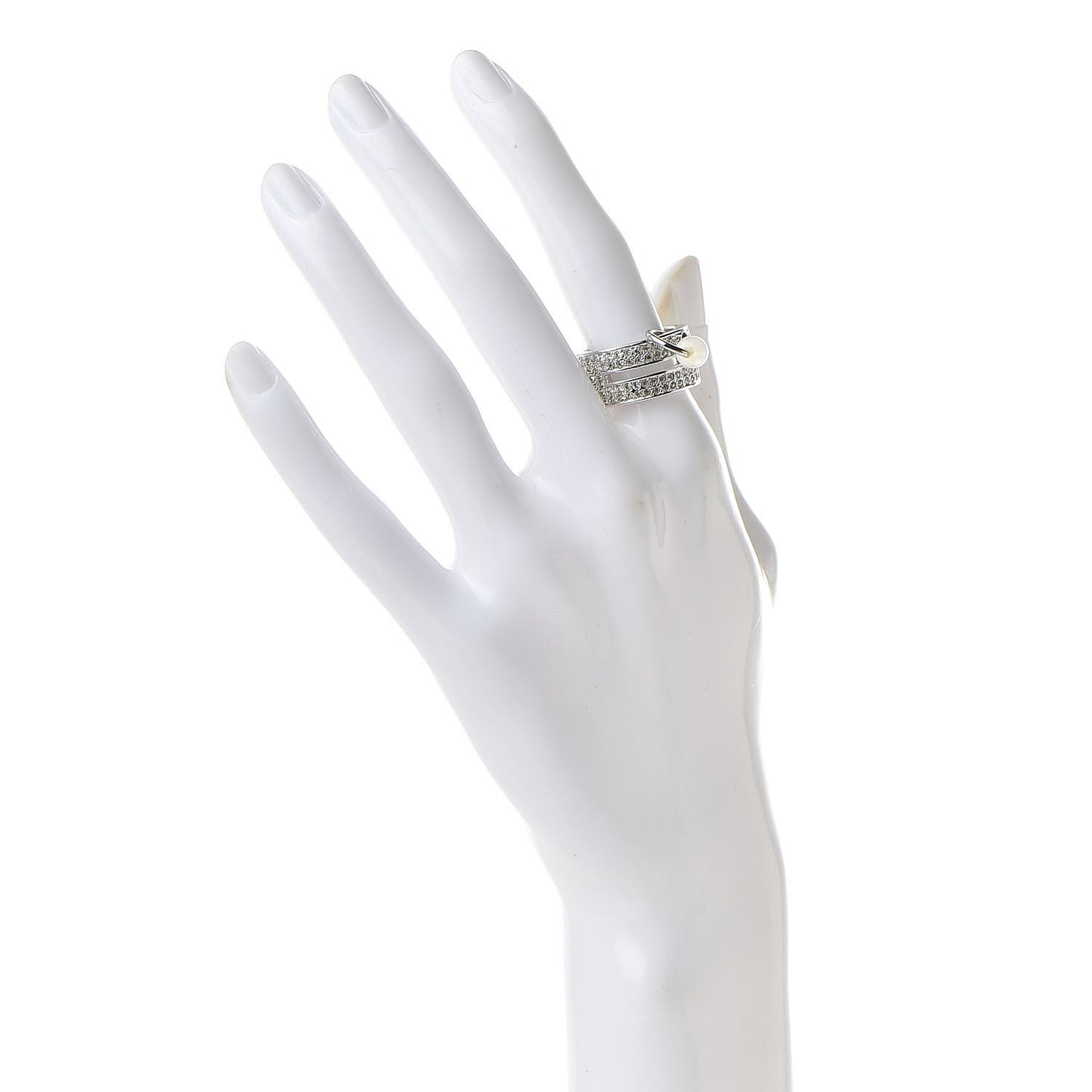 Crystal Ring 6.5 Silver
