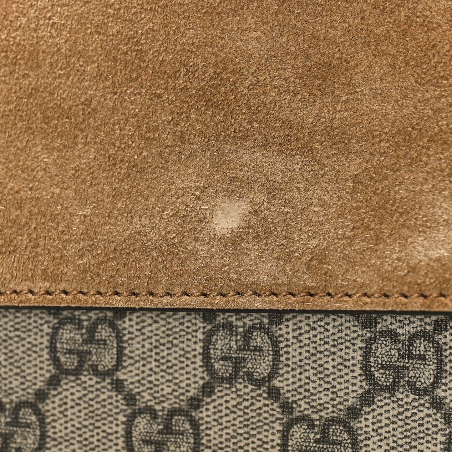 GG Supreme Monogram Mini Dionysus Shoulder Bag Taupe