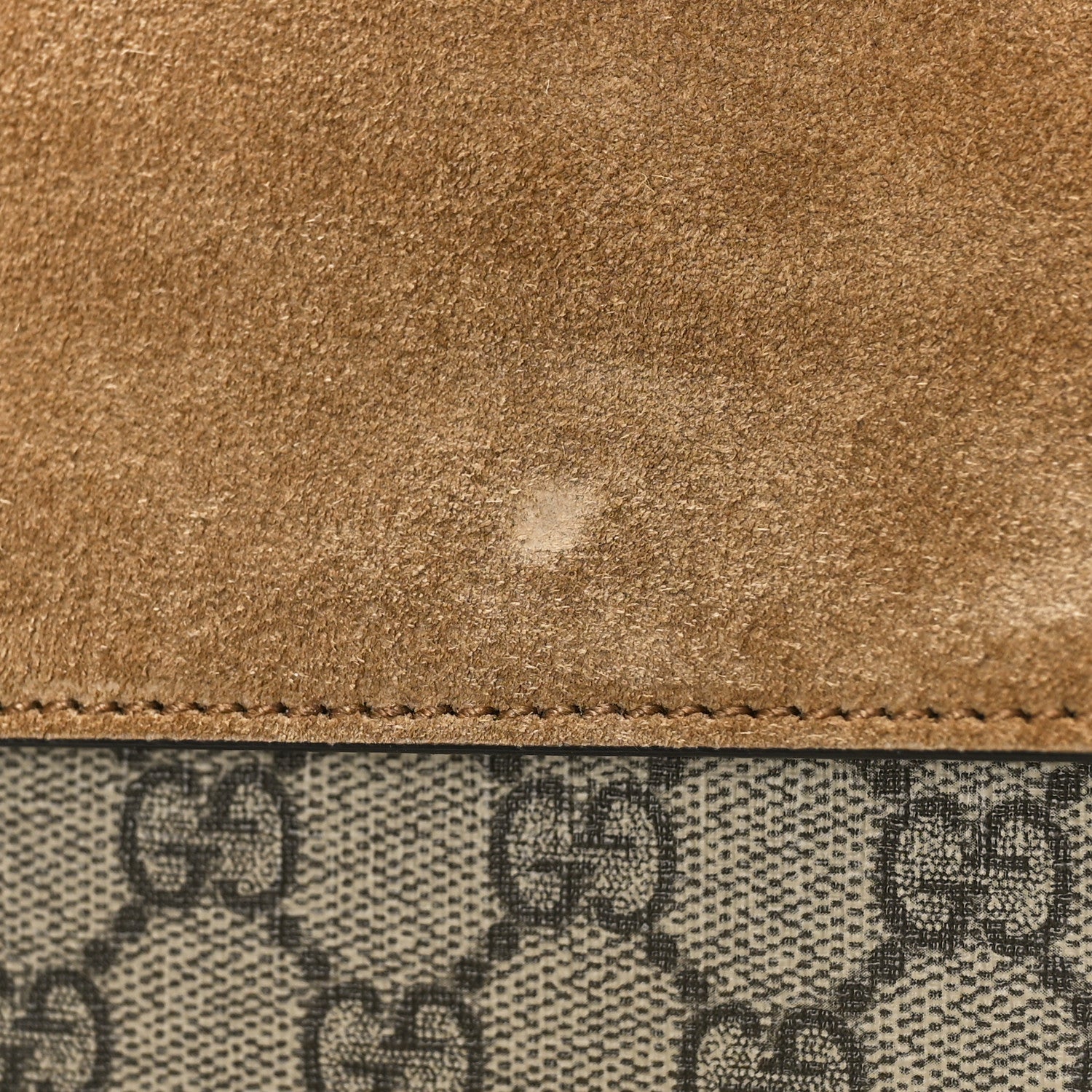 Gucci GG Supreme Monogram Mini Dionysus Shoulder Bag Taupe 10 of 11