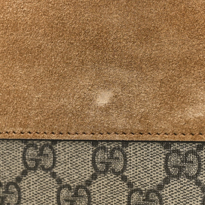 Gucci GG Supreme Monogram Mini Dionysus Shoulder Bag Taupe 10 of 11