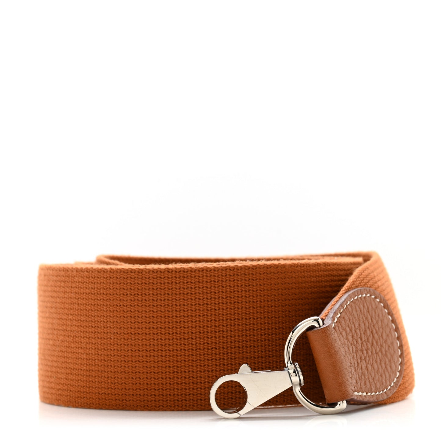 Toile Taurillon Clemence Shoulder Strap Gold