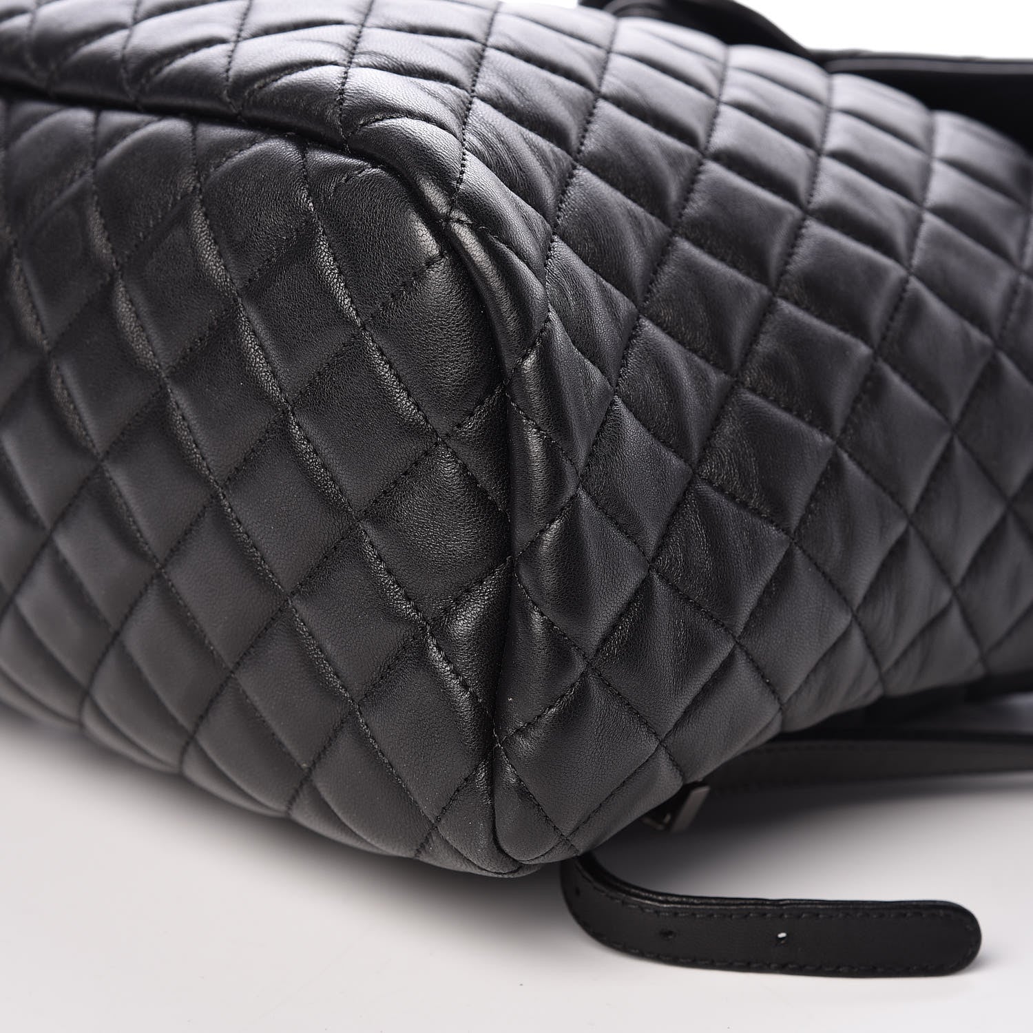 Chanel Lambskin Quilted Large Urban Spirit Backpack Black 9 of 9