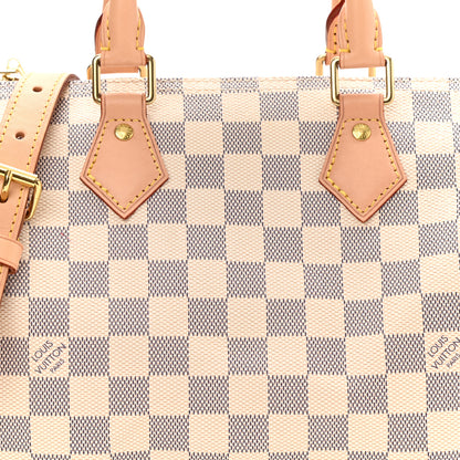 Louis Vuitton Damier Azur Speedy Bandouliere 25 7 of 11